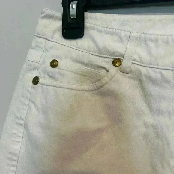 J. McLaughlin White Straight leg Pull on Pant Women’s  Size 4 - Picture 3 of 5